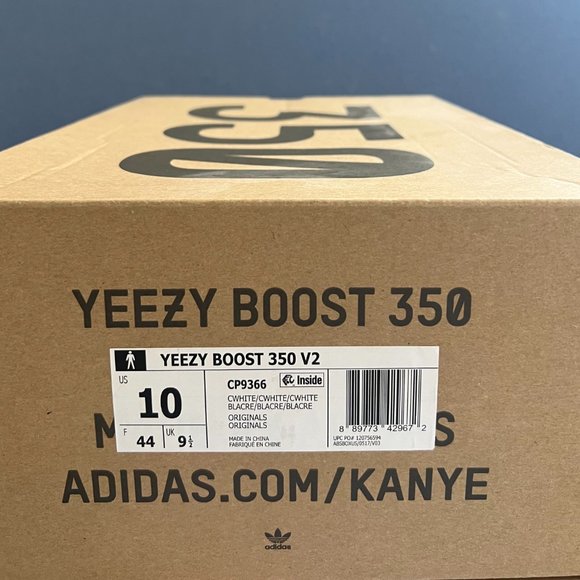 Adidas Yeezy Boost Cream White Size 10 main image 11